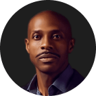 Portrait of Cedric Muhammad, Founder and CEO of HipHoppreneur, Inc.